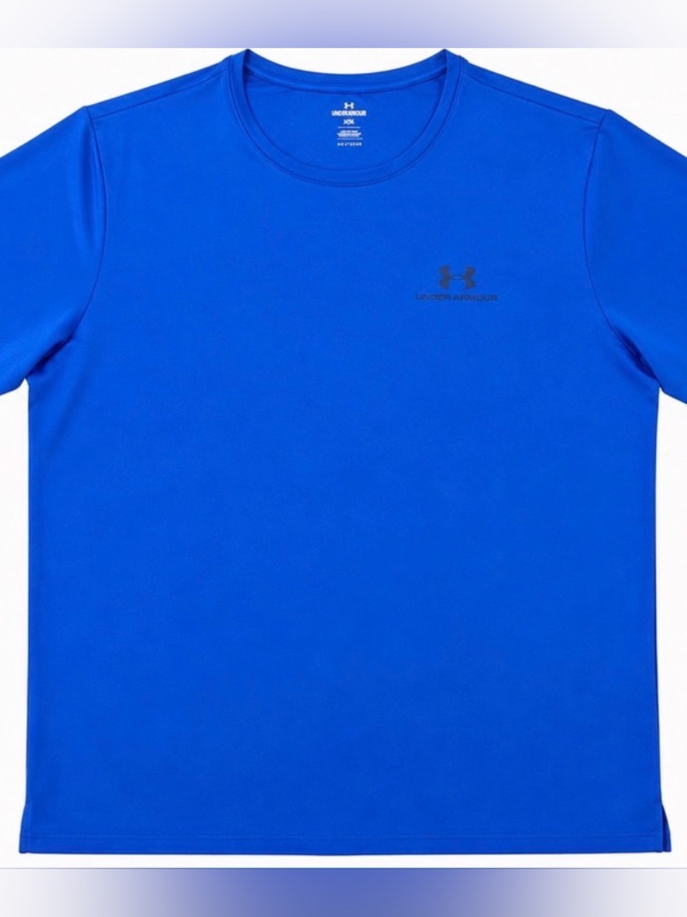 NWT Under Armour Vanish Energy SS Shirt Blue 4XL Gym Training Running